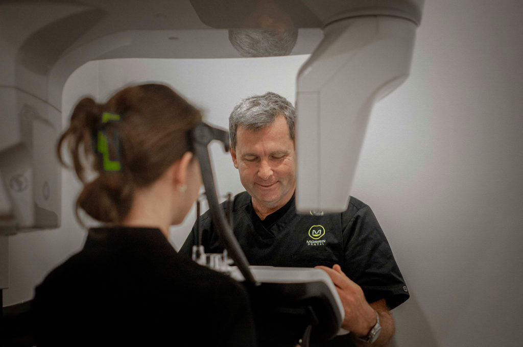A Dental CBCT scan at Morrin Dental